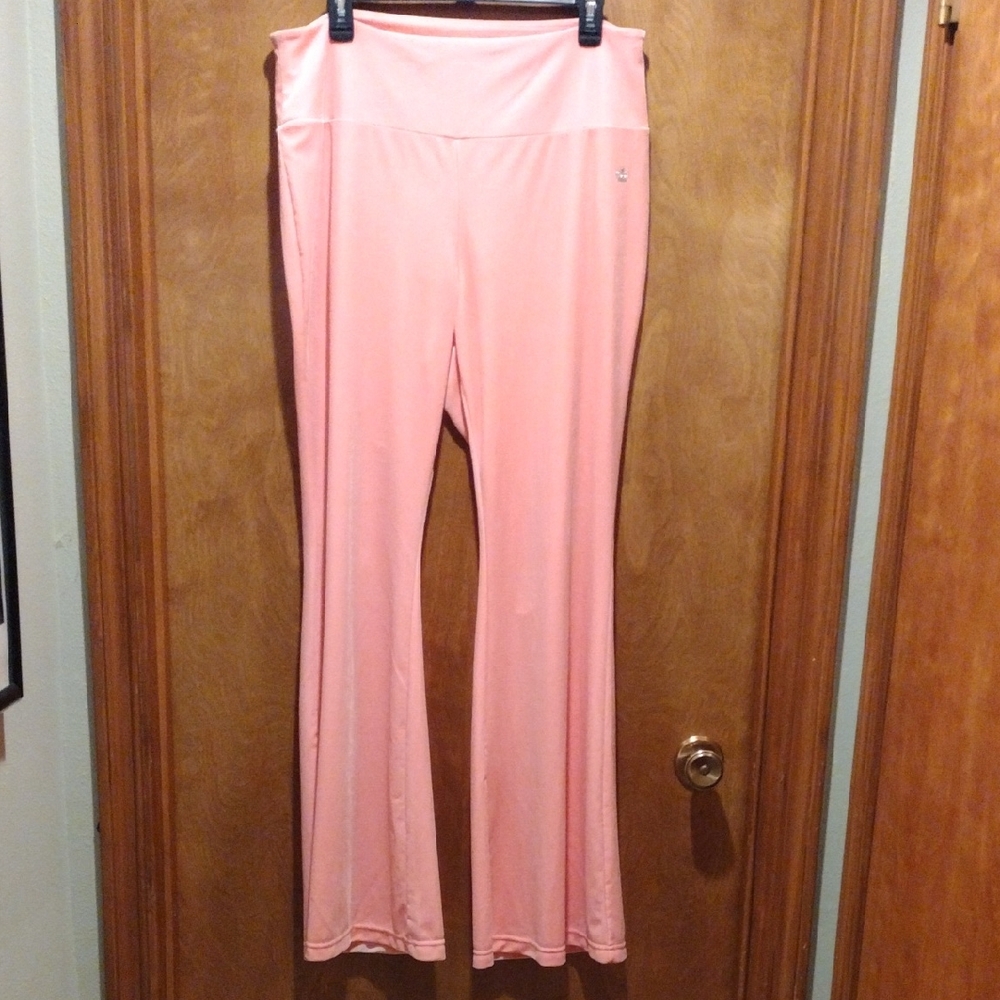 Juicy Couture Plus Size Flamingo Pink Velour Sweatpants
